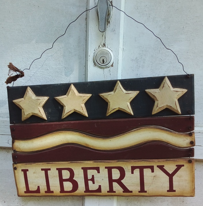 Liberty Man-cave sign
